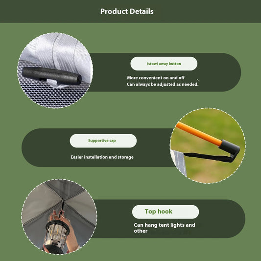 3-4 Person Compact Auto-Tent Quick Setup