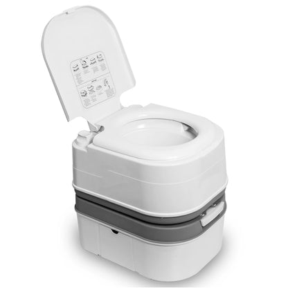 Portable 5.8 Gallon Camping Toilet