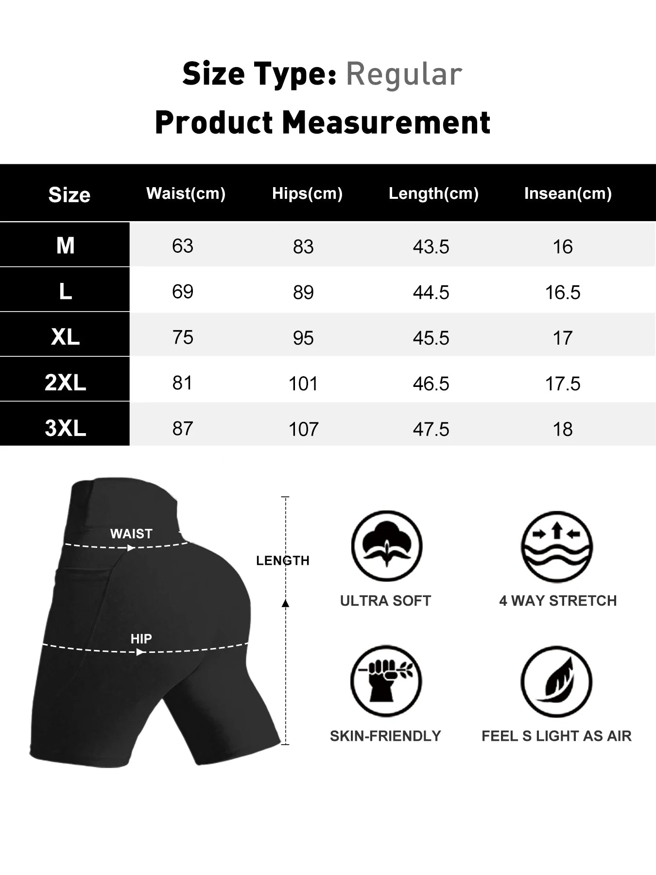 5 Pack Women's High-Waisted Yoga Shorts with Pockets