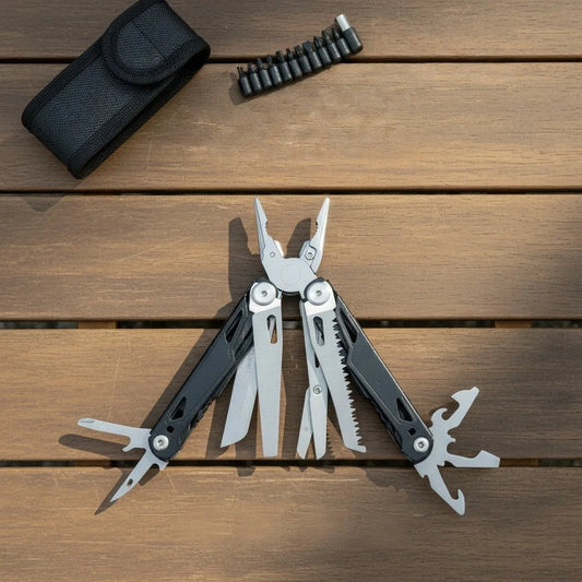 27 in 1 Multitool Pliers - Stainless Steel Survival Tool