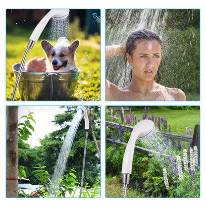 Outdoor Camping Shower USB Rechargeable Electric Shower Pump
