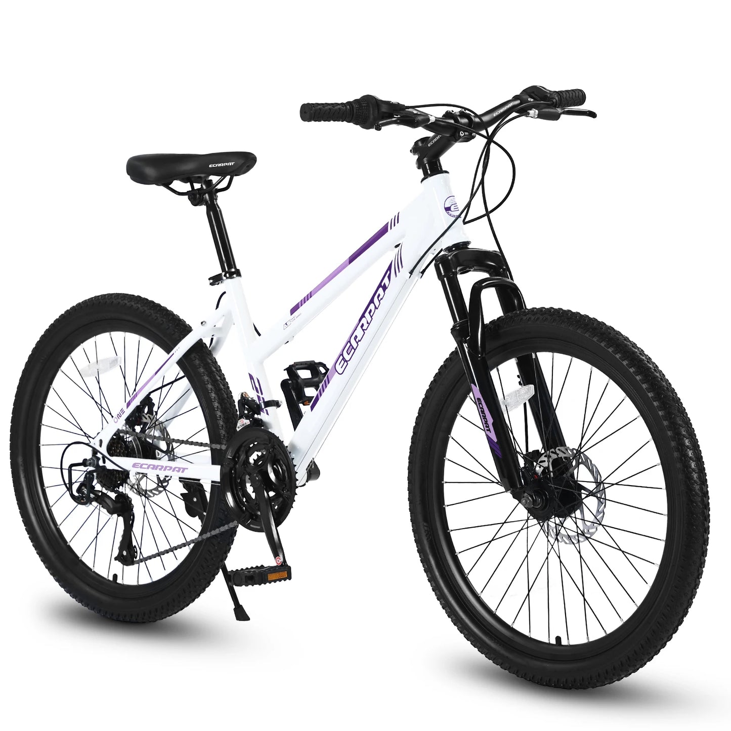 21-Speed Disc Brake Mountain Bike 24/26 Inch Wheels
