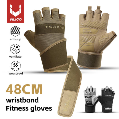 Cycling Anti-Slip Half Finger Gloves