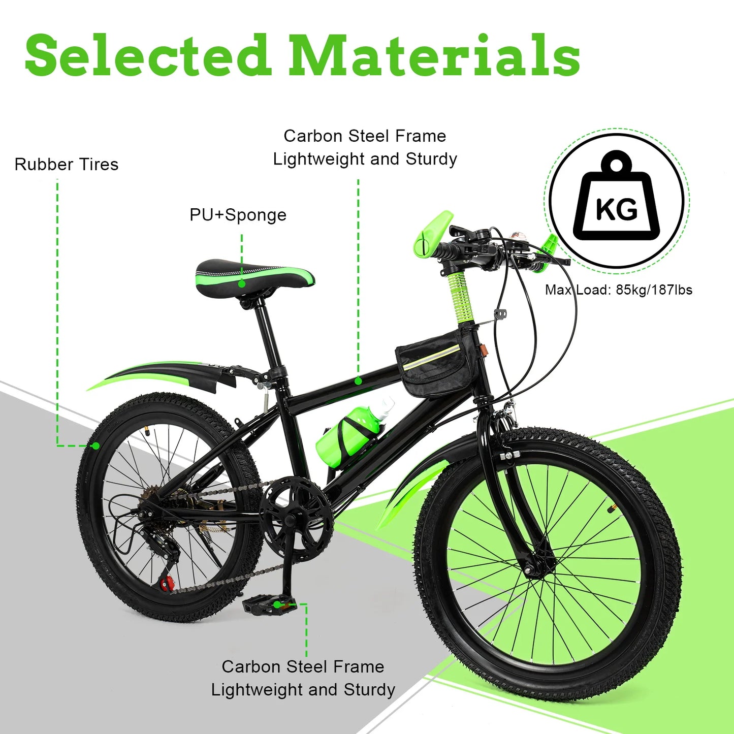 20-inch 7-Speed Kids' Mountain Bike