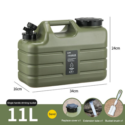 Water Tank Large Capacity Leakproof with Spigot 10/11/12L