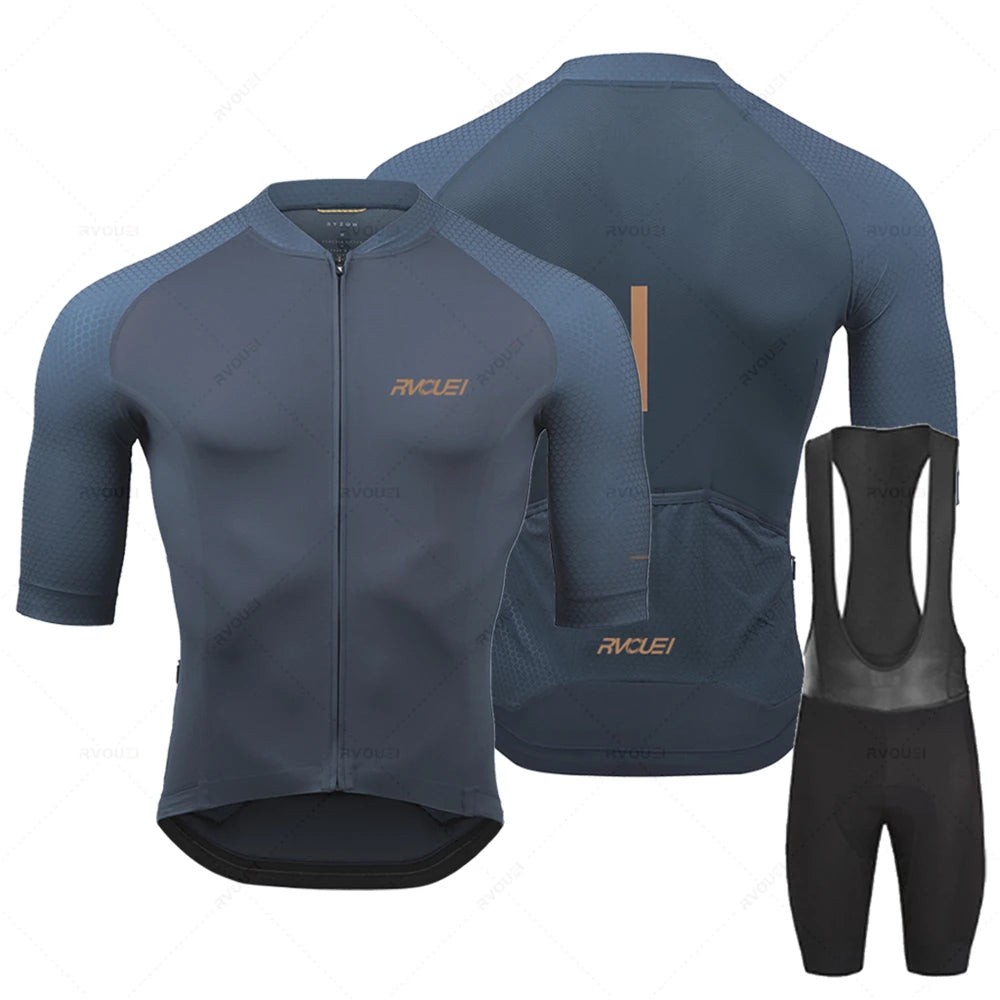 Mens Breathable Cycling Jersey Set