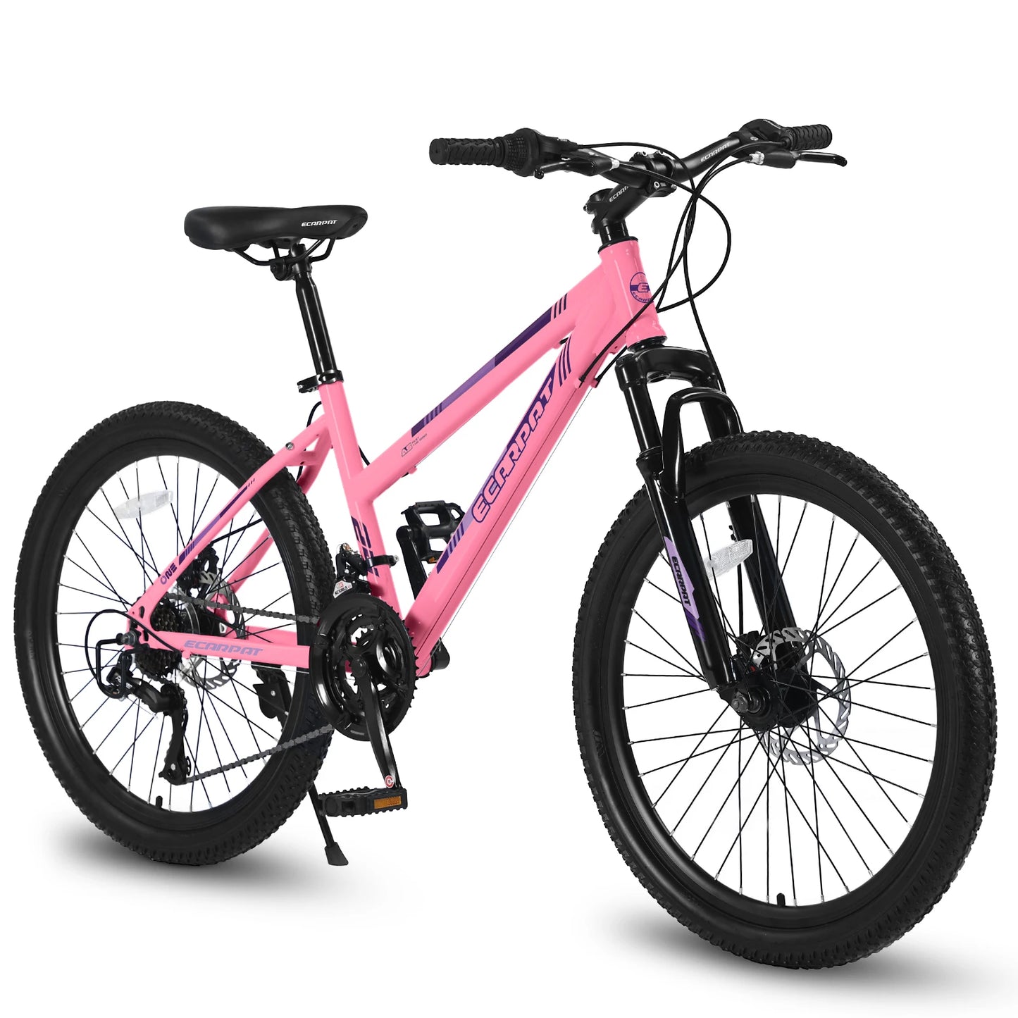 21-Speed Disc Brake Mountain Bike 24/26 Inch Wheels