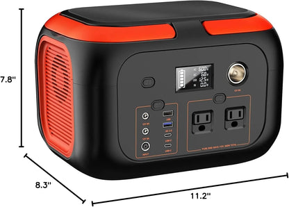 Solar Power Bank 600W/300W/200W/120W ,110V AC Outlets