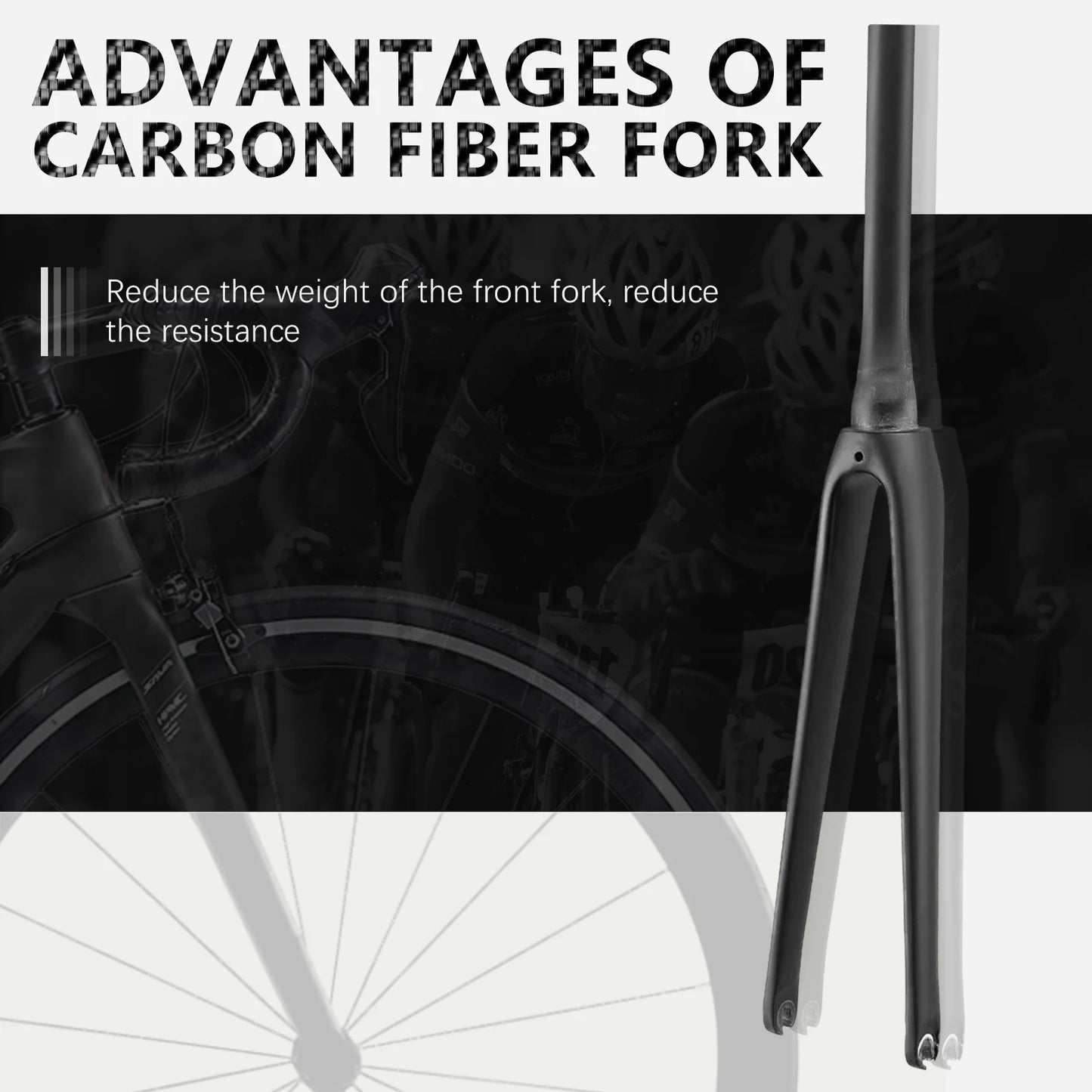 22-Speed Carbon Fiber Frame Road 700C Racing Bike
