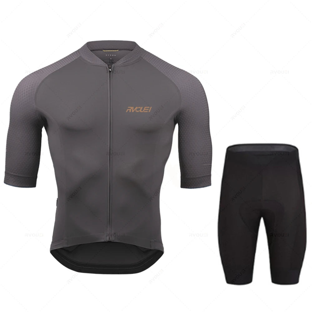 Mens Breathable Cycling Jersey Set