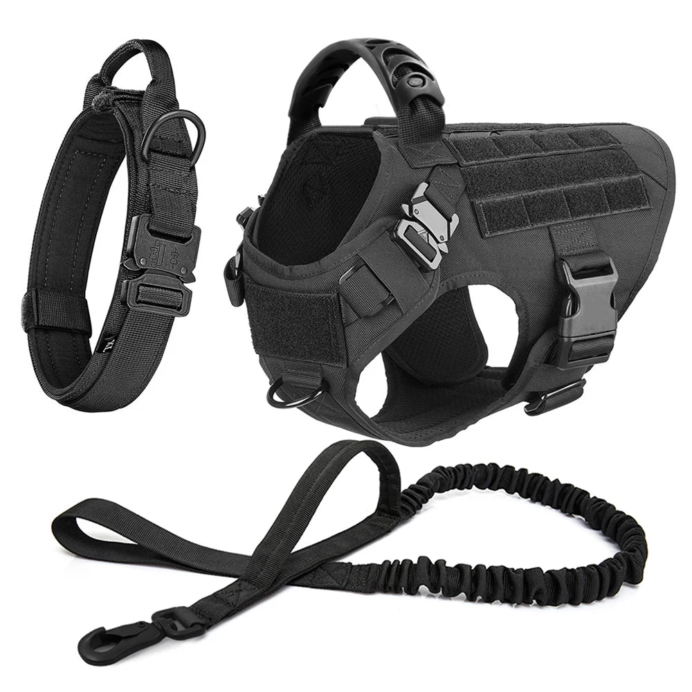 Dog Harness Vest and Leash Walking Set Small - XLarge