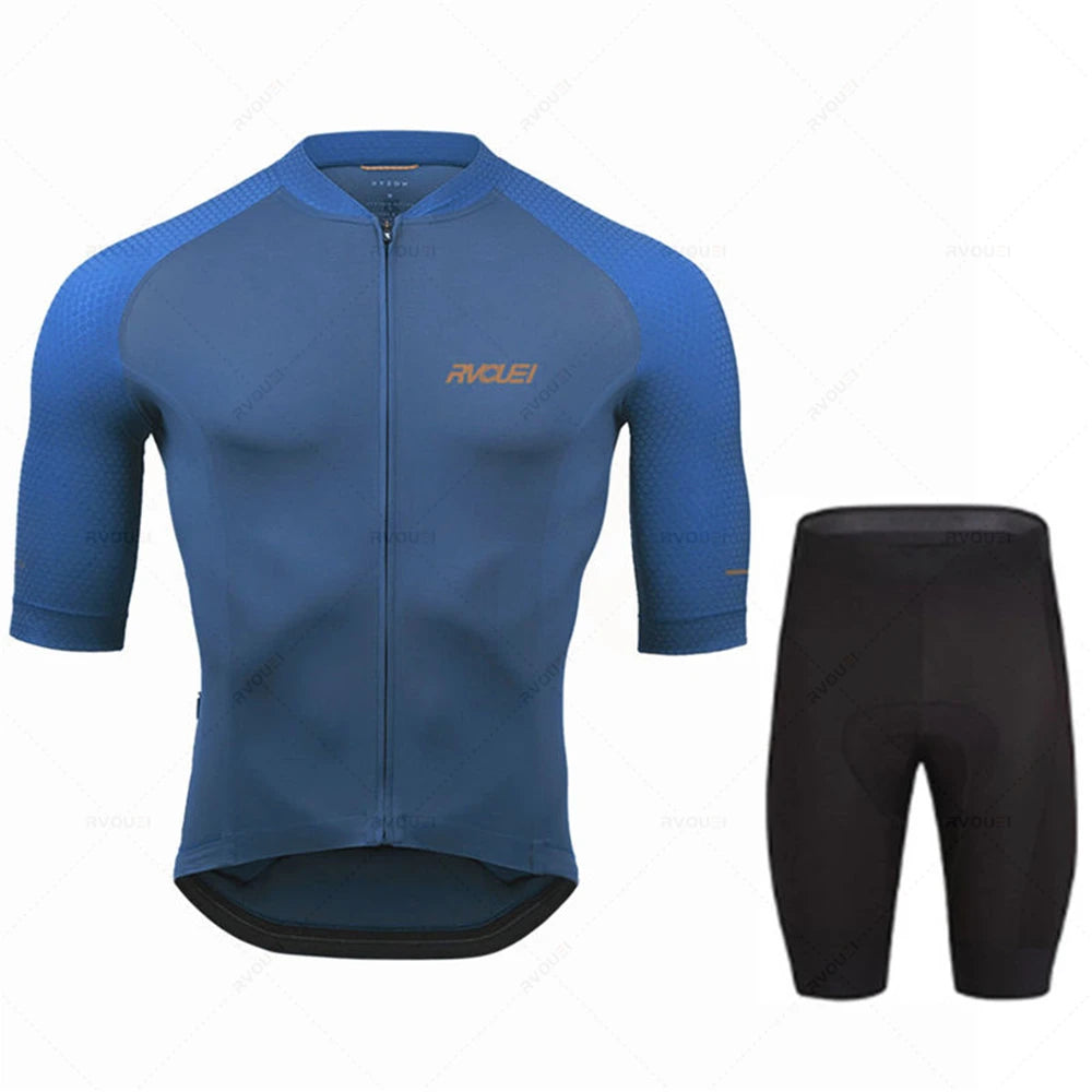 Mens Breathable Cycling Jersey Set