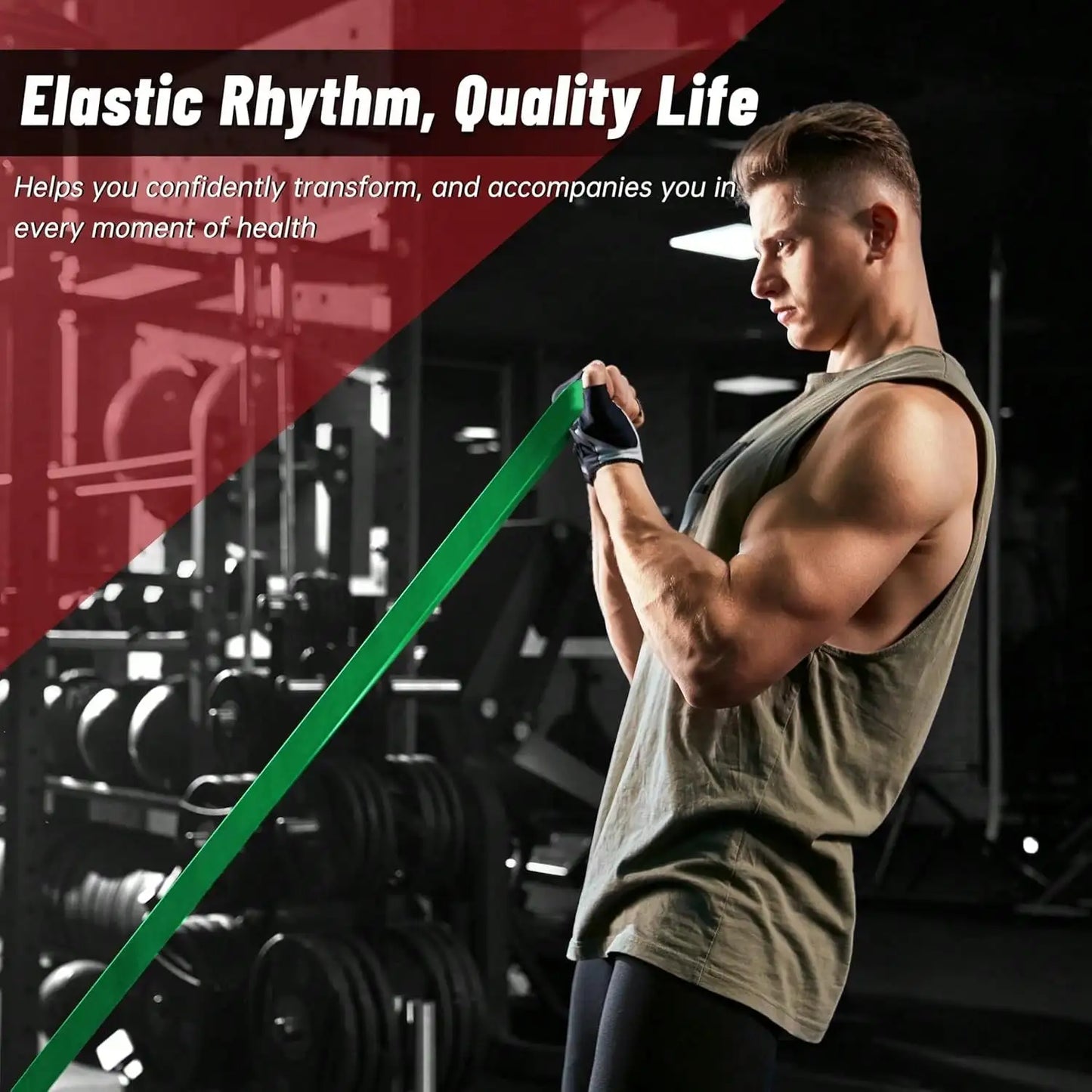 Yoga Fitness Multifunctional Workout Training Band Set