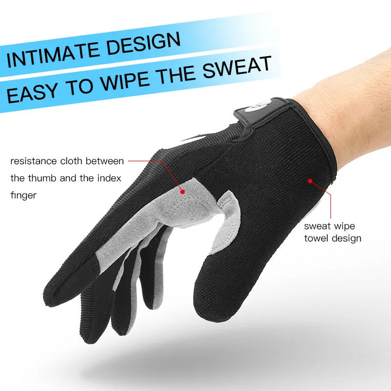 Cycling Gloves Anti-Slip Grips for Men Women with MTB Padded