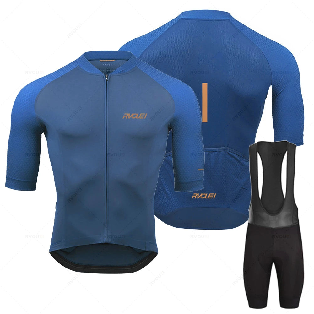 Mens Breathable Cycling Jersey Set