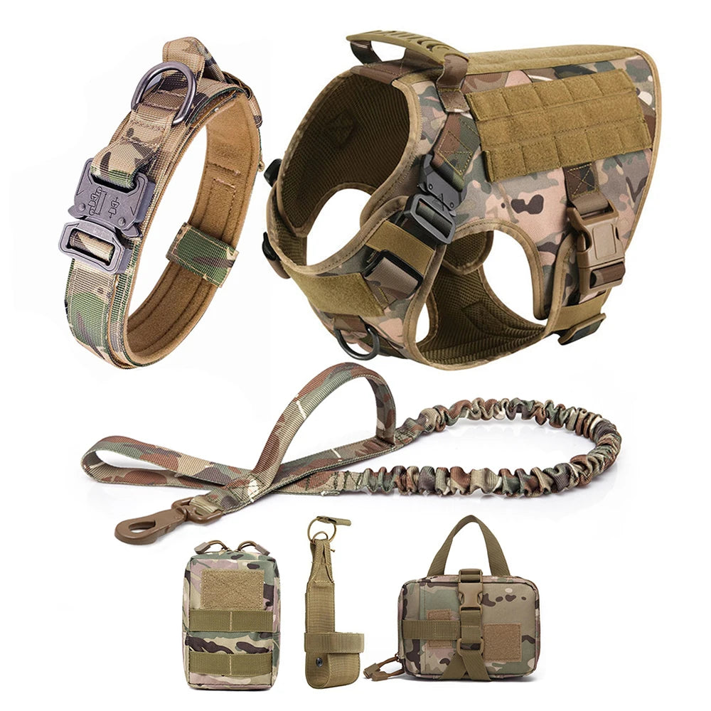 Dog Harness Vest and Leash Walking Set Small - XLarge