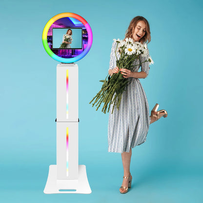 IPad LED Party Events Photobooth Machine For 10.2''/10.5''/11''/12.9''/13''