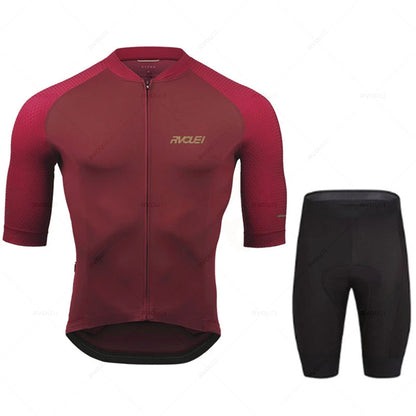 Mens Breathable Cycling Jersey Set