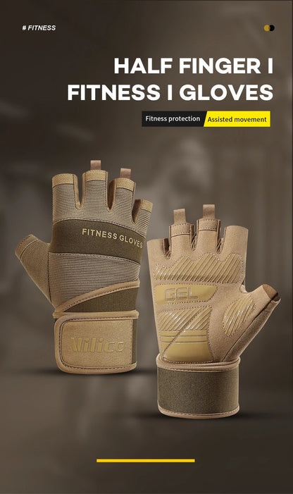 Cycling Anti-Slip Half Finger Gloves