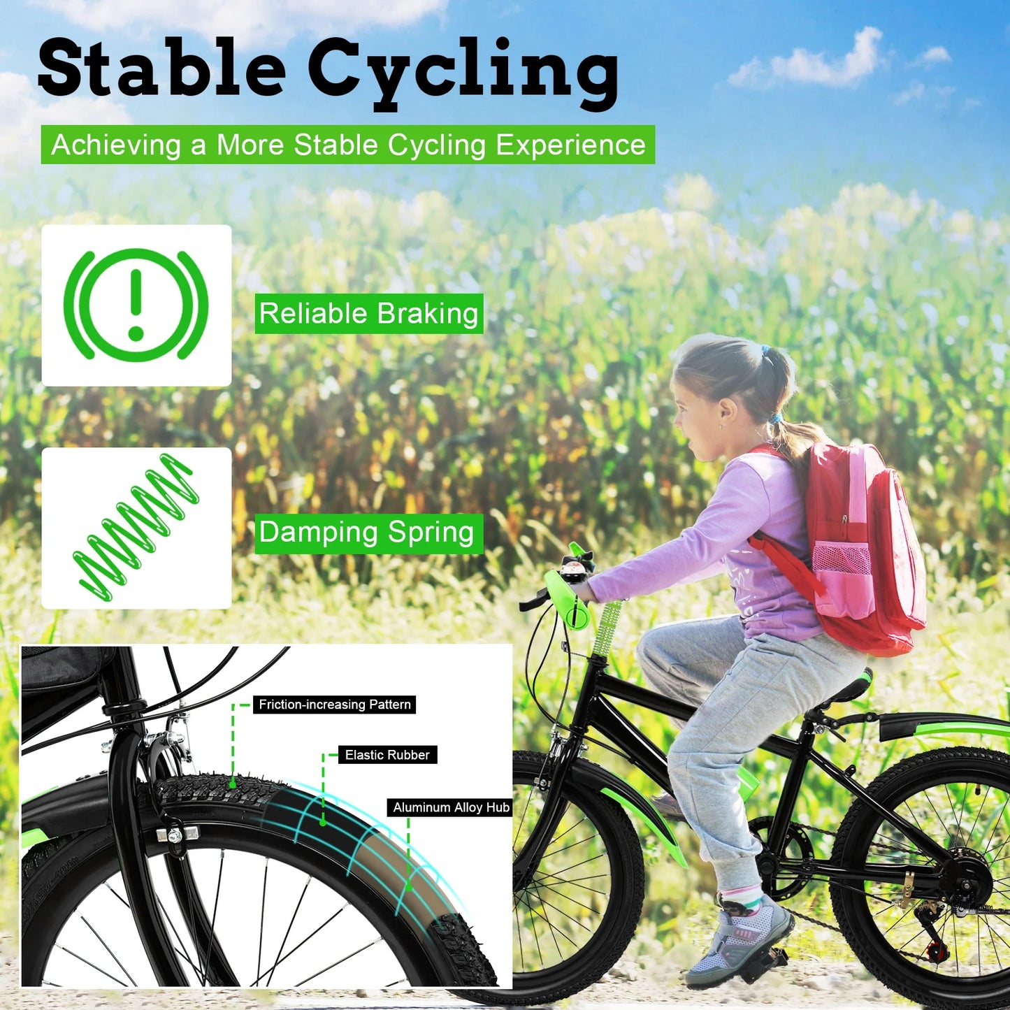 20-inch 7-Speed Kids' Mountain Bike