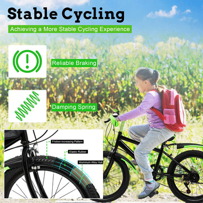 20-inch 7-Speed Kids' Mountain Bike