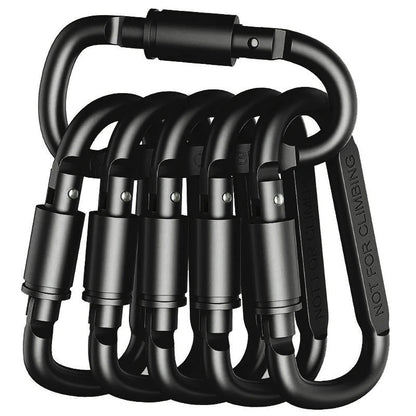 1PCS Carabiner Set For Key Camping Survival EDC Outdoor Keychain Clip  Alloy Aluminum Tactical Caribiner