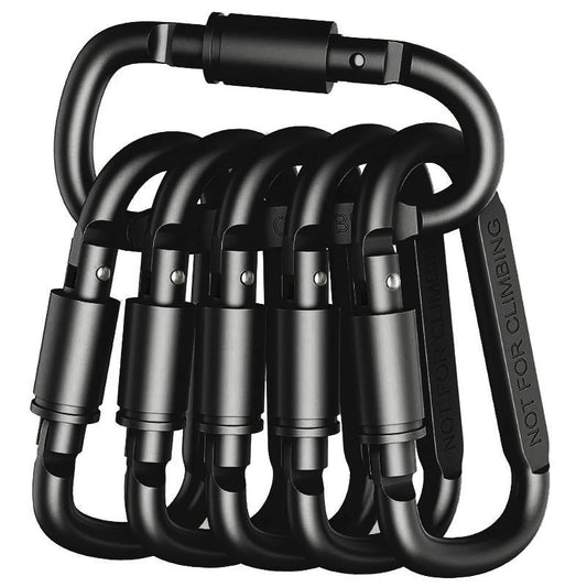1PCS Carabiner Set For Key Camping Survival EDC Outdoor Keychain Clip  Alloy Aluminum Tactical Caribiner