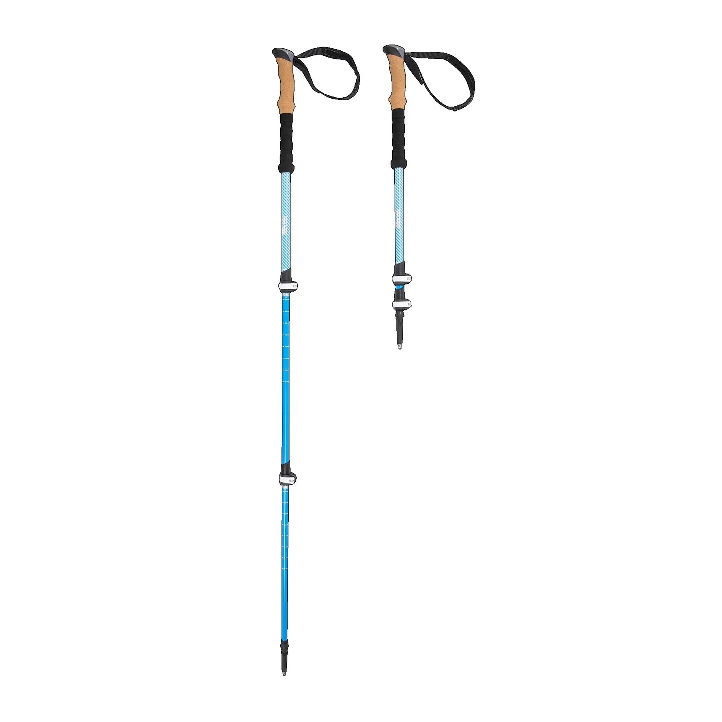 Lightweight Carbon Fiber Trekking Poles Quick Lock Adjustable