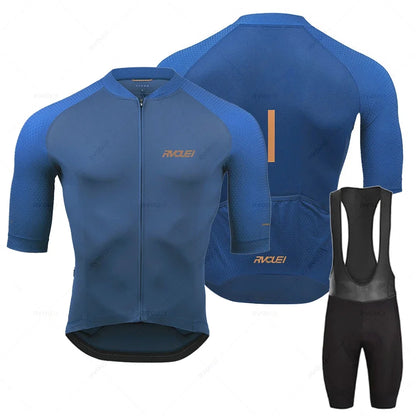Mens Breathable Cycling Jersey Set