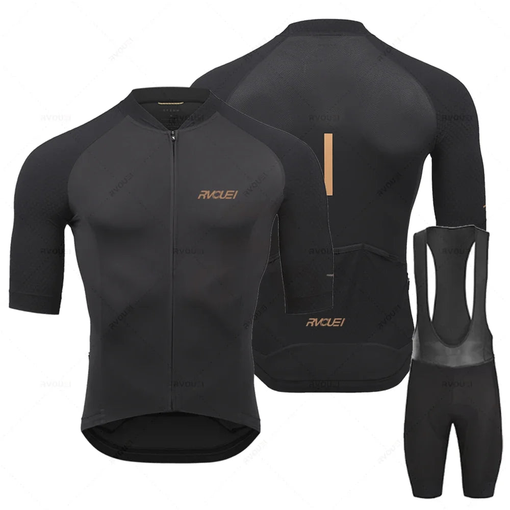 Mens Breathable Cycling Jersey Set