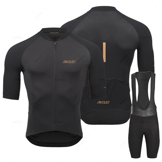 Mens Breathable Cycling Jersey Set