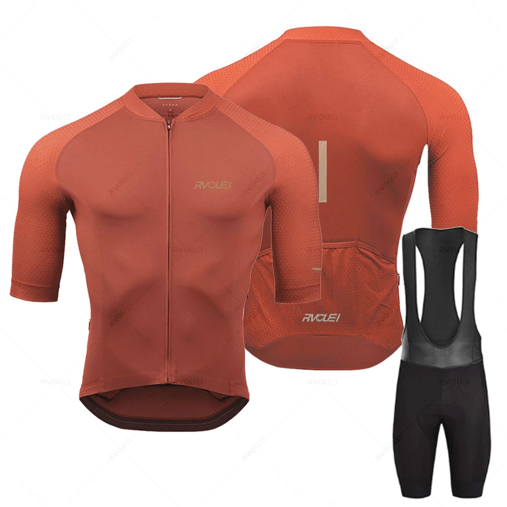 Mens Breathable Cycling Jersey Set