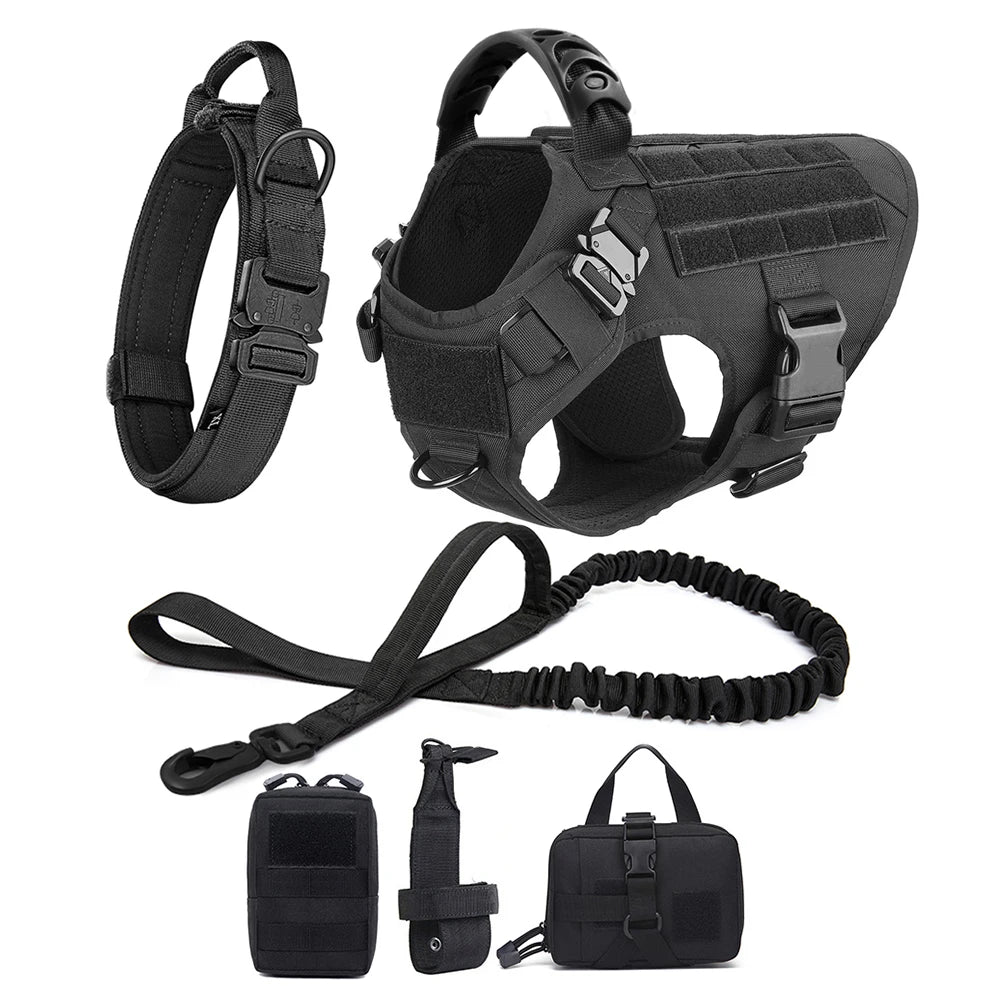 Dog Harness Vest and Leash Walking Set Small - XLarge