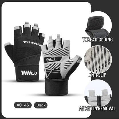 Cycling Anti-Slip Half Finger Gloves