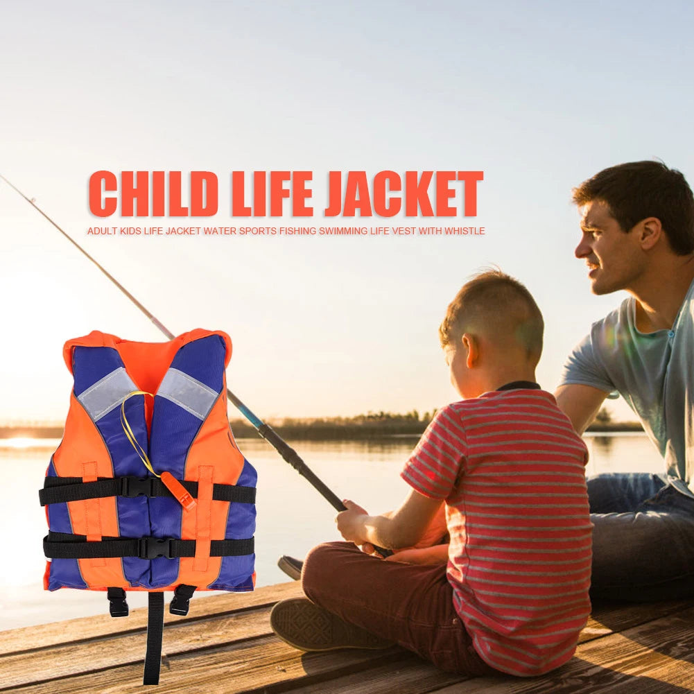 Kids Life Jacket with Whistle