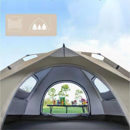 3-4 Person Waterproof All Season Tent with Storage Bag