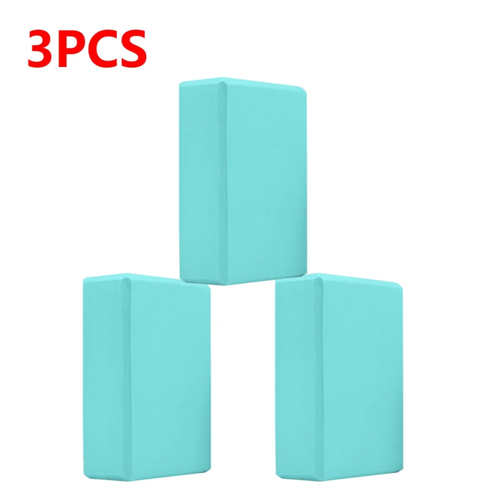 1-3pcs Reinforced Yoga Pilates Blocks