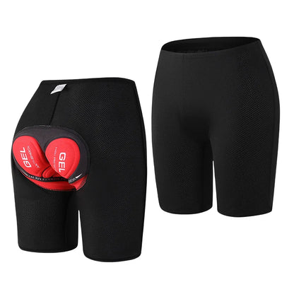 Mens 3D Breathable Padded Lightweight Anti-Slip Cycling Underwear