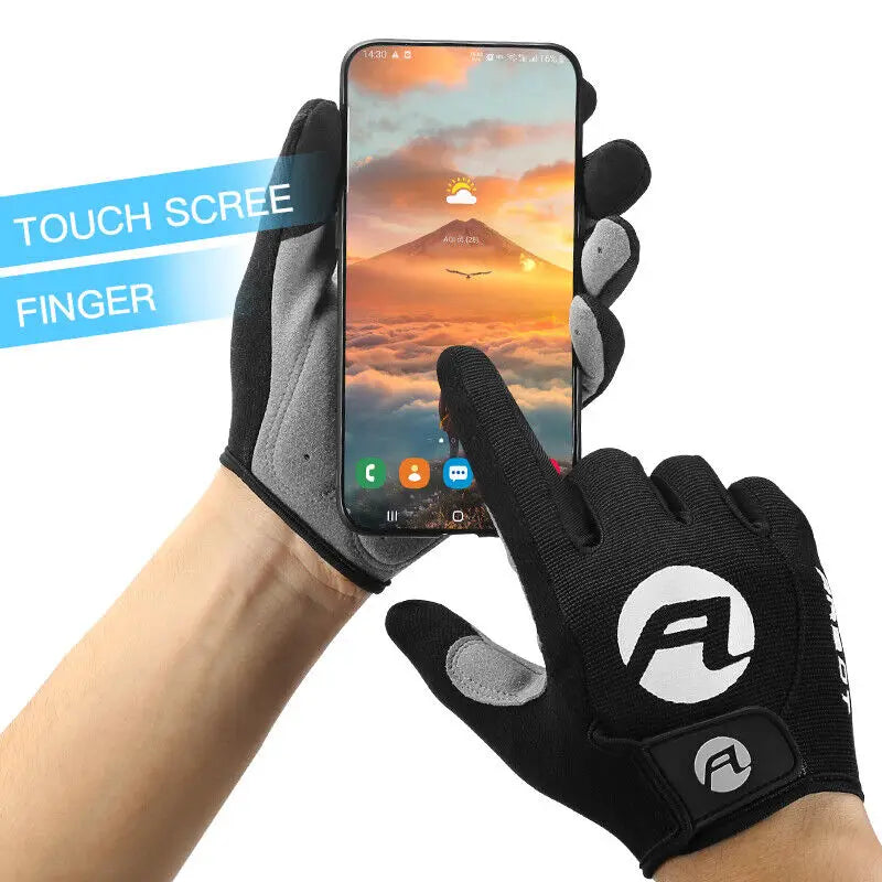 Cycling Gloves Anti-Slip Grips for Men Women with MTB Padded