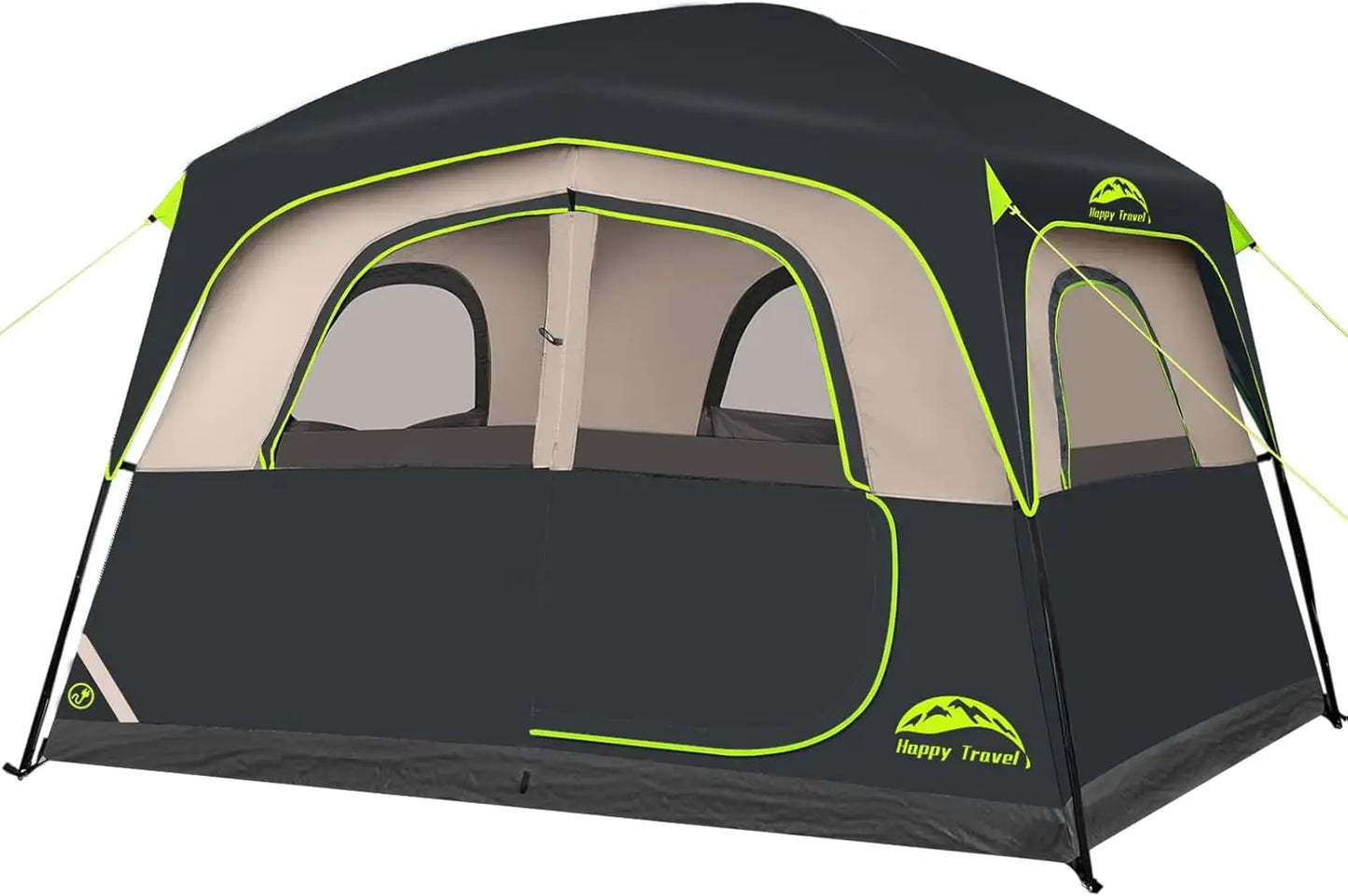 6-Person Easy Setup Waterproof Tent with Rainfly