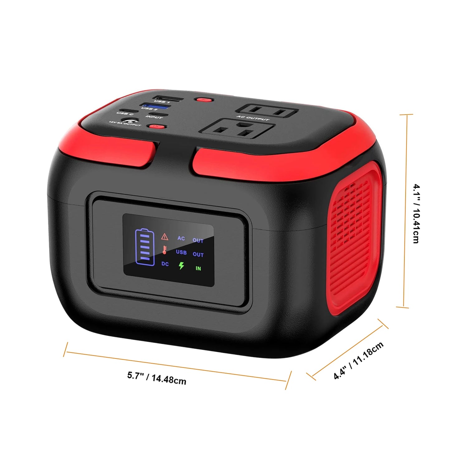 Solar Power Bank 600W/300W/200W/120W ,110V AC Outlets