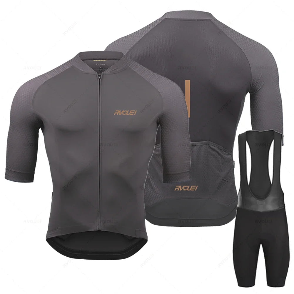 Mens Breathable Cycling Jersey Set