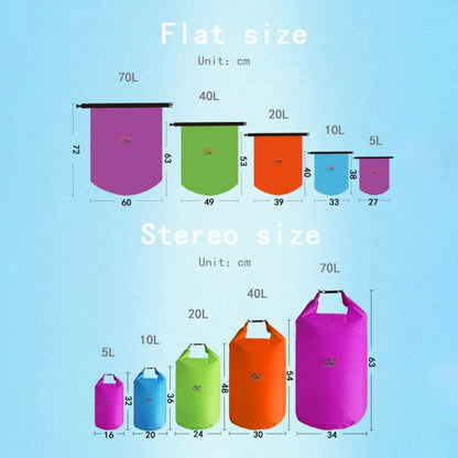Dry Bag Sack 5/10/20/40/70L Storage