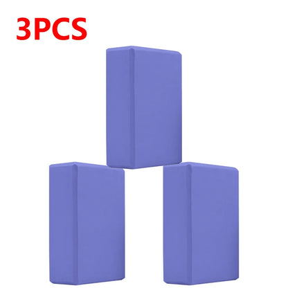 1-3pcs Reinforced Yoga Pilates Blocks