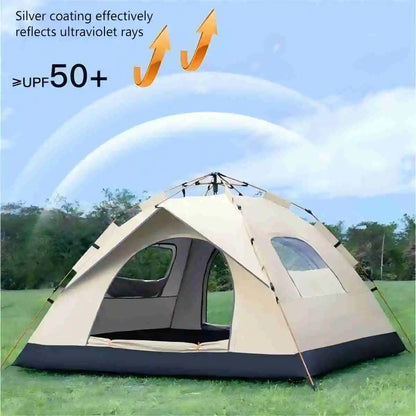 3-4 Person Waterproof All Season Tent with Storage Bag